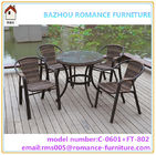 rattan wicker patio furniture outdoor dining set  C0601+ft802