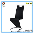 modern design popular styly dining chair high back Z shape leather dining chair C5045