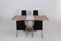 new extendable MDF wood dining table wooden dining table T2001