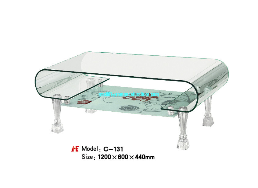 living room center glass table dubai coffee table C131