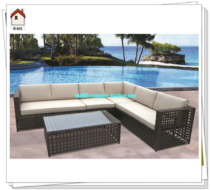 Premium Quality Rooms To Go Outdoor Furniture Rattan Sofa Set Rms 0043