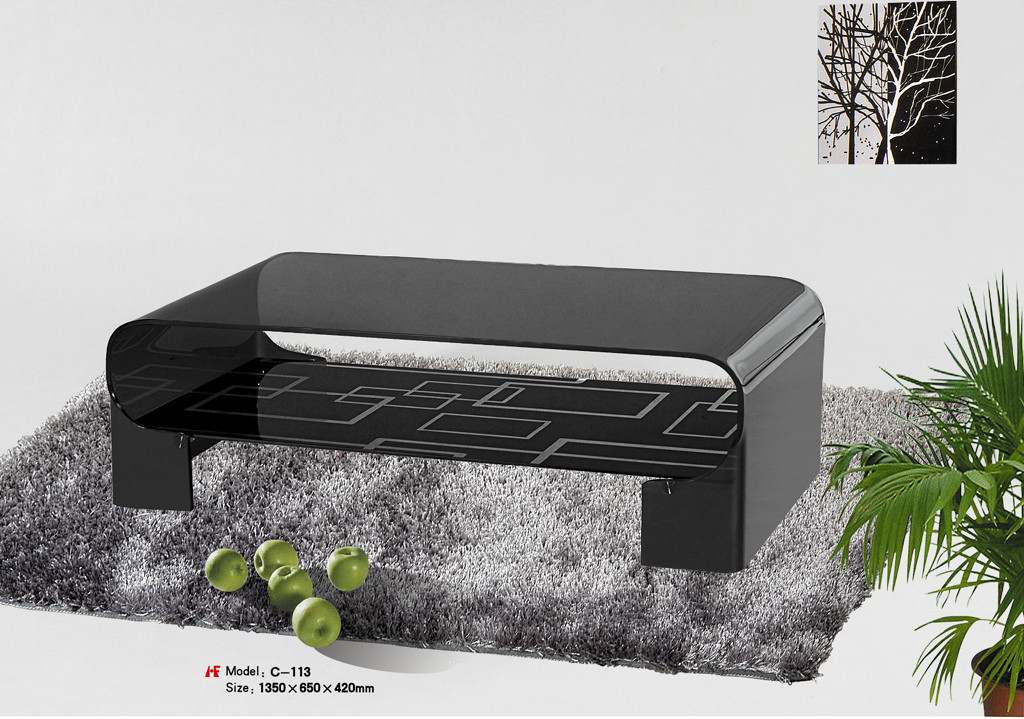 TEA TABLE.Hot bending glass/tempered glass tea table/coffee table C113