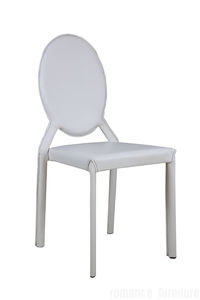 round back dining chair leather luis dining chiar C953