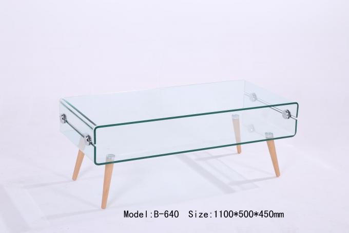 Bent Glass Coffee Table With Wood Legs Fancy B639 - Glass Coffee Tables With Wooden Legs Bent Glass Coffee Table With Wood Legs Fancy B639 - Glass Coffee Tables With Wooden Legs