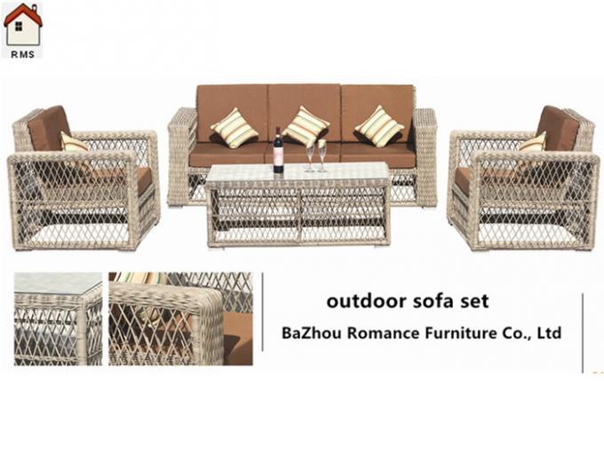 beautiful rattan sofa set leisure life outdoor furniture RMS70005R