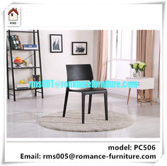 stackable plastic chair modern design dining chair with different color dining chair PC506