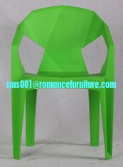 fancy design woven chair plastic leisure dining chair stackable chair 618