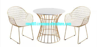 Metal with cushion leisure chair TX004