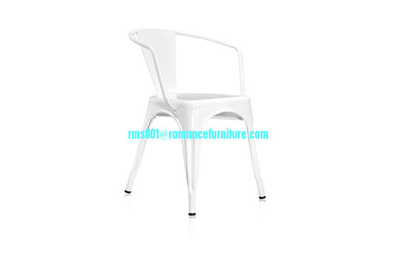 Metal Tolix Chair, Iron with Powder Coating, Available in Different Colors TC005