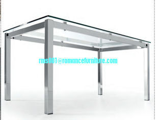Glass dining table PIAMONTE