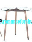 Glass dining table Ø110*75cm