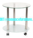 Glass coffee table Ø450*500mm