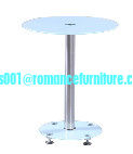 Glass coffee table Ø450*500mm