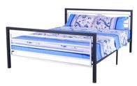 simple design double metal beds hotel bed B016