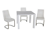 top and leg with MDF with painting dining  table HT006