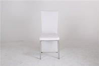 white high back leather dining chair modern leather dining chair C5001