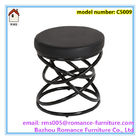 beautiful modern cross base round seat dining stool bar stool C5009