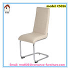 promotional dining chairs white leather dining chair for young people C5016