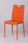 beautiful color dining chair modern leather dining chair metal frame dining chair C5036