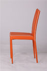 beautiful color dining chair modern leather dining chair metal frame dining chair C5036
