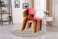 stackable plastic chair modern design dining chair with different color dining chair PC506