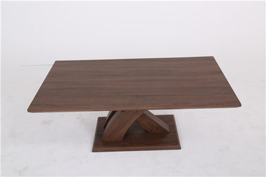 X shape legs coffee table MDF coffee table in home center A501