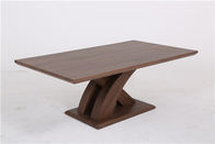 X shape legs coffee table MDF coffee table in home center A501