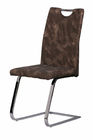 modern new design black leather z shape dining chair C1605