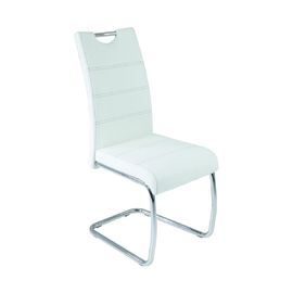 chrome legs/PU seat dining chair C5022