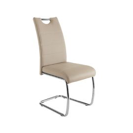 chrome legs/PU seat dining chair C5022