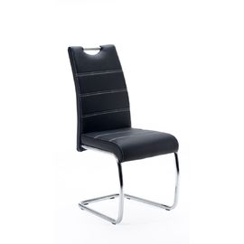 chrome legs/PU seat dining chair C5022