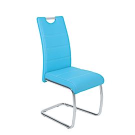 chrome legs/PU seat dining chair C5022