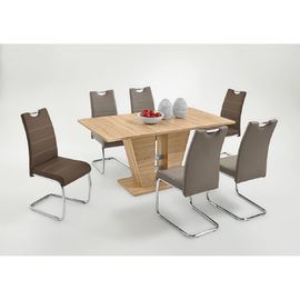 chrome legs/PU seat dining chair C5022