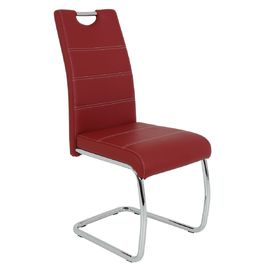 chrome legs/PU seat dining chair C5022