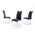 chrome legs/PU seat dining chair C5022