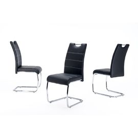 chrome legs/PU seat dining chair C5022