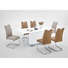 chrome legs/PU seat dining chair C5022