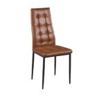 PU leather /powder coating legs dining chair C1808