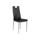 PU leather /powder coating legs dining chair C1809