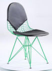 hot sale restaurant stackable white plastic chair  wood legsPC1731