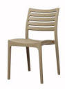 fancy design  chair plastic l dining chair stackable leisure chair pc606