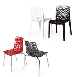 hot sale restaurant stackable white plastic chair banquet chair PC635-1