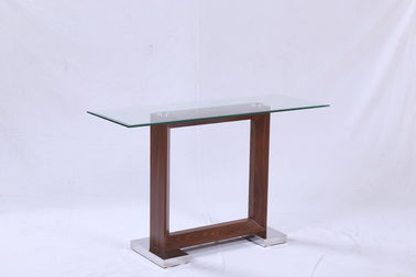 large hot bending glass coffee table wood legs coffee table center table 658