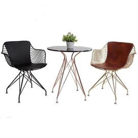 Metal with cushion leisure chair TX005