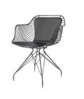 Metal with cushion leisure chair TX005