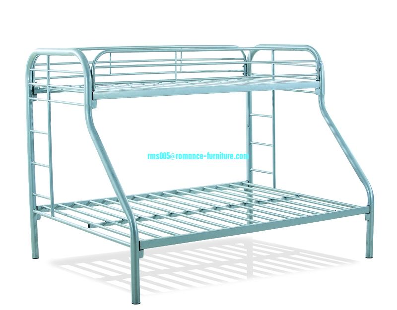 metal beds bunk bed are used in bedroom for child and mother B007