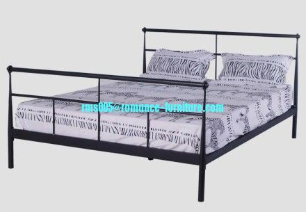 double metal beds modern bed for adult B014
