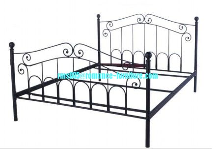top quality metal double cot bed designs B017