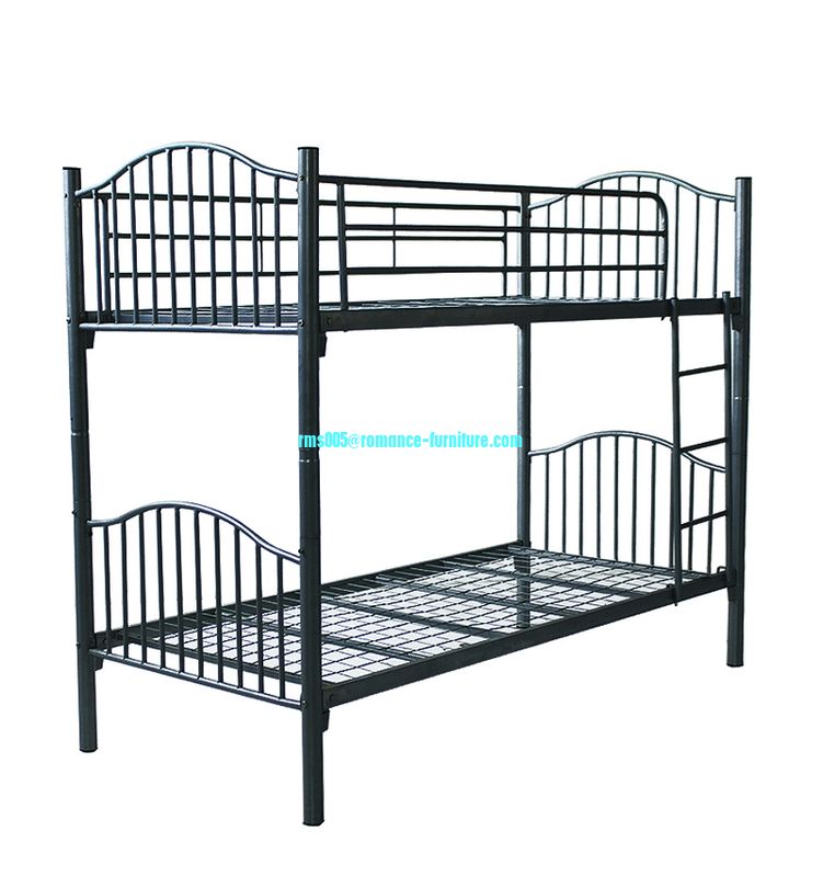 china factory price double decker metal bed metal double bunk bed B057