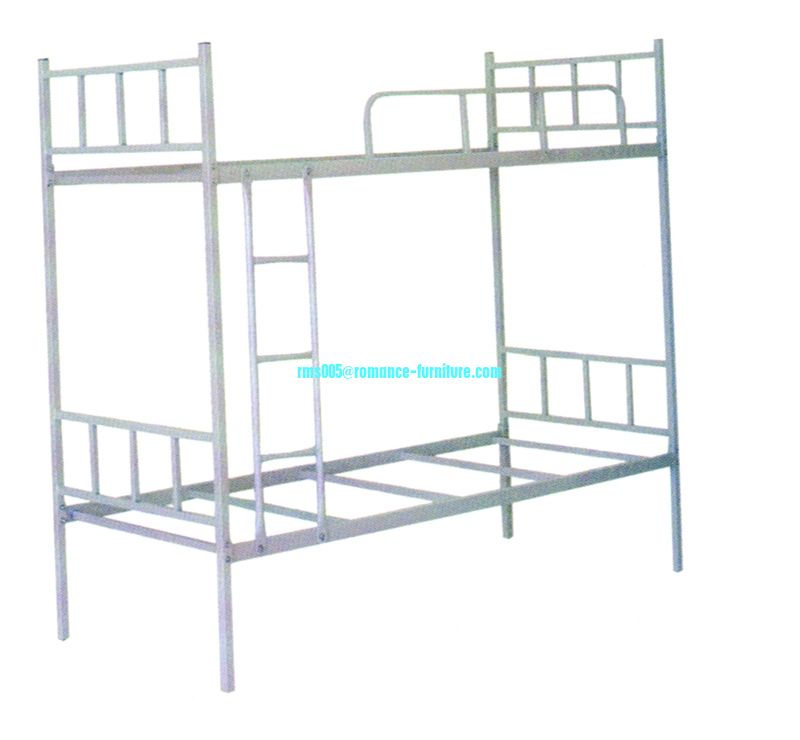 cot double decker metal bed frame school bed B084